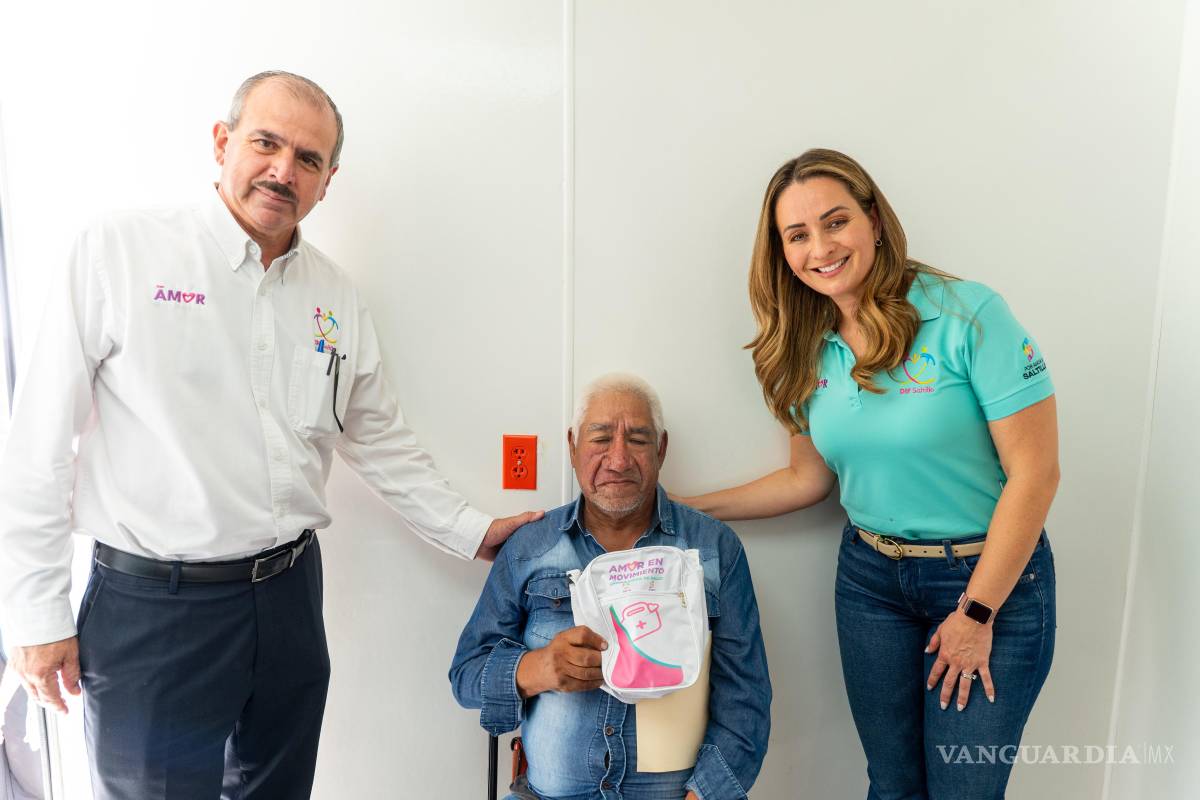 Lleva ‘Amor en Movimiento’ servicios de salud gratuitos a miles de familias en Saltillo
