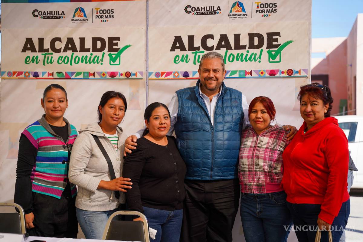 ‘Alcalde en tu Colonia’ llega al sector Privadas Cactus, en Ramos Arizpe