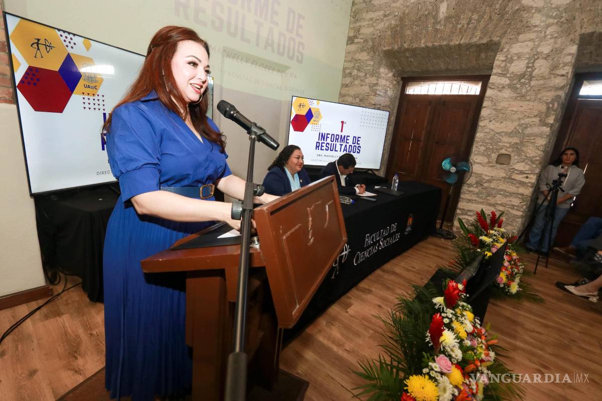 Rinde informe la directora de la Facultad de Ciencias Sociales de la UAdeC