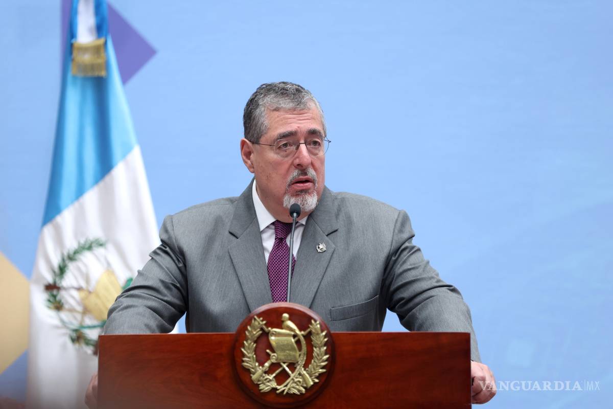 $!El presidente de Guatemala, Bernardo Arévalo de León. Arévalo explicó que su gobierno comenzó a trabajar para identificar a los menores.