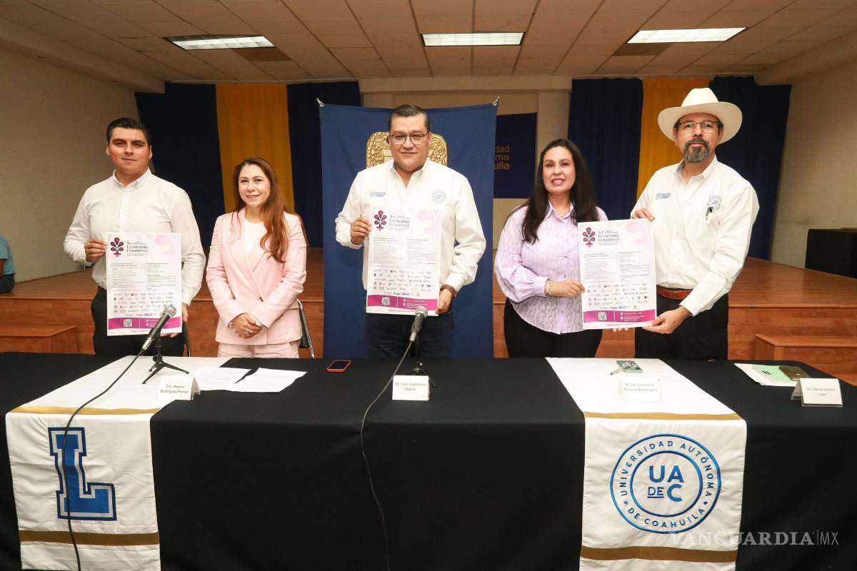 UAdeC anuncia el Primer Congreso Internacional de Economía Feminista