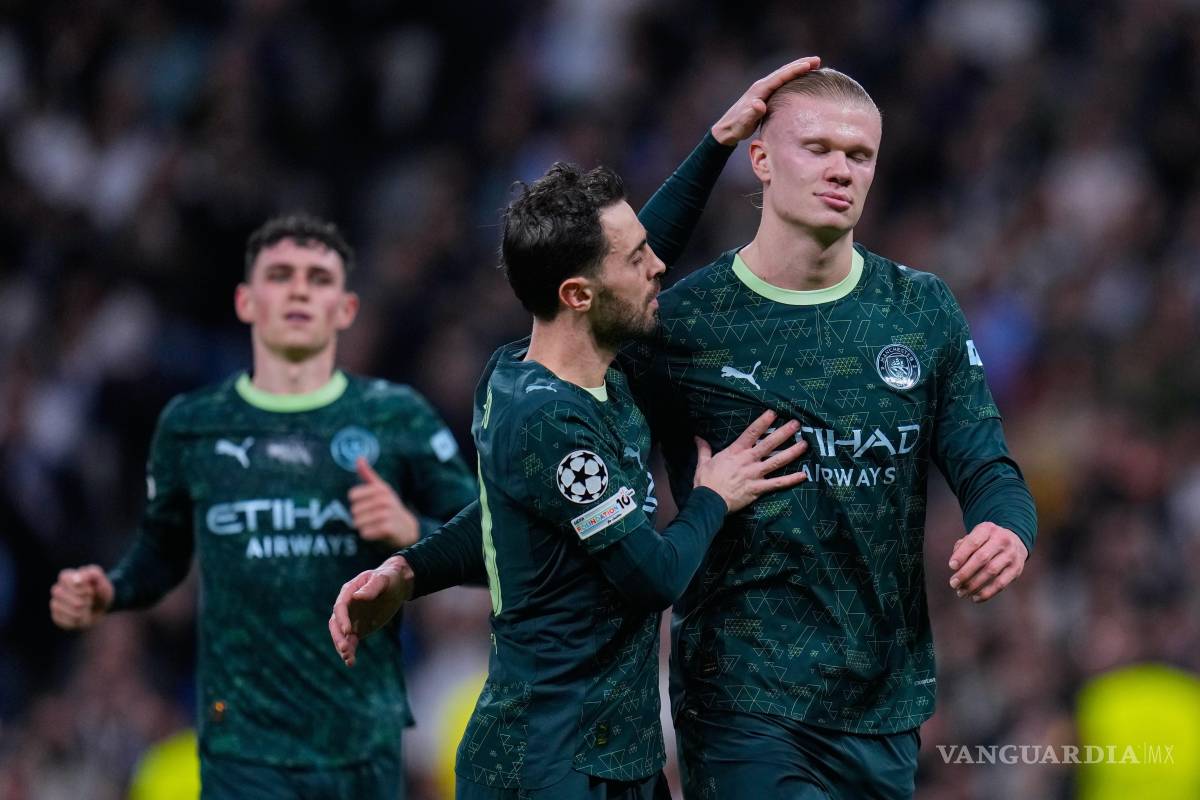 Haaland y el City silencian el Bernabéu en una noche difícil para el Real Madrid