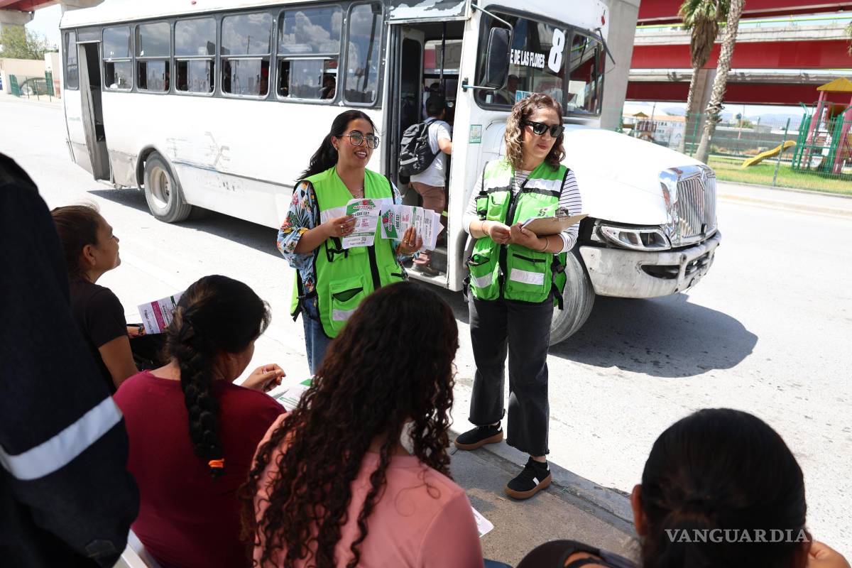 Avanzan preparativos para inicio de rutas troncales ‘Aquí vamos gratis’ en Saltillo