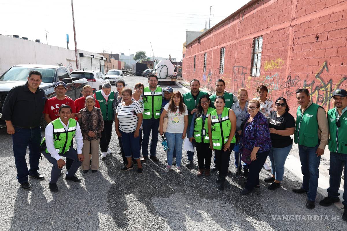 Saltillo: arranca pavimentación en Ciudad Las Torres con inversión de más de 800 mil pesos
