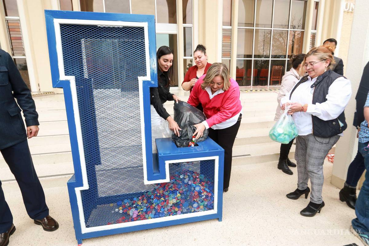 $!”Cada tapita depositada representa respaldo, empatía y esperanza para pacientes y sus familias”, dijo la subcoordinadora de Responsabilidad Social, Daniela Valdez Barrón.