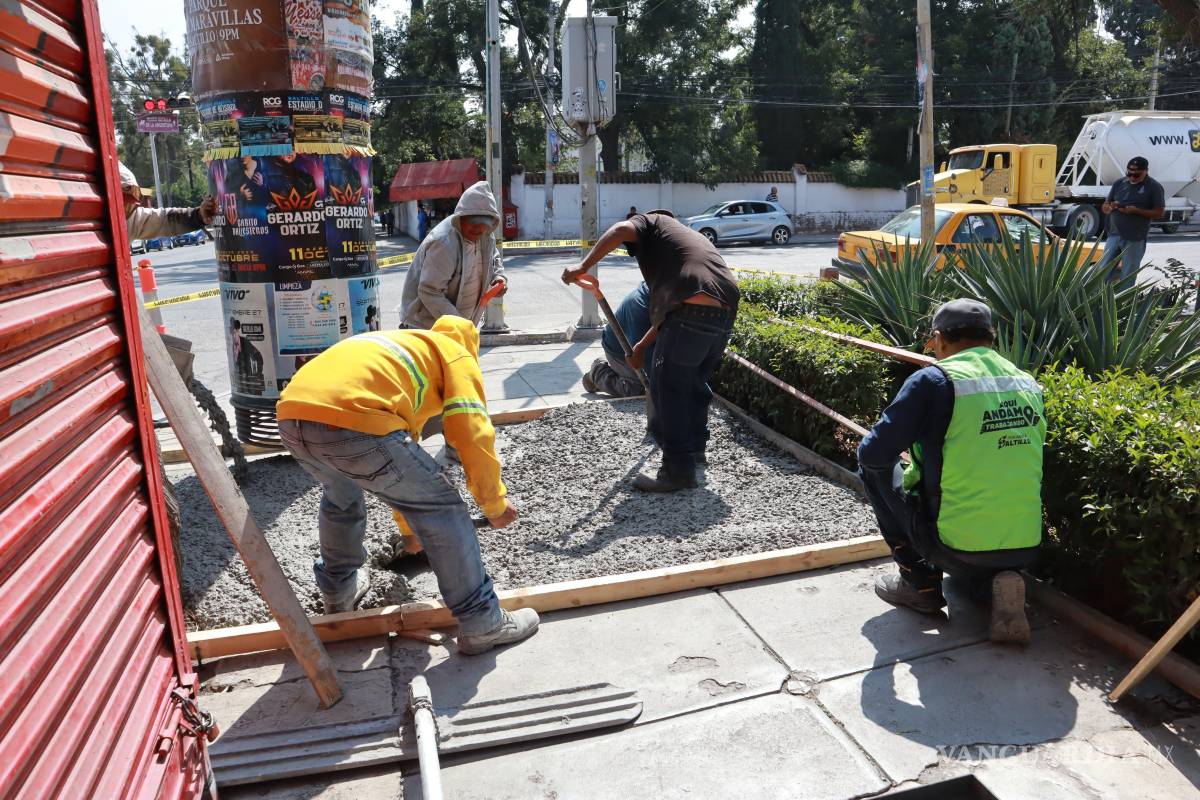 Desde el Centro hasta Lomas de Lourdes, Saltillo se renueva con ‘Aquí Andamos’