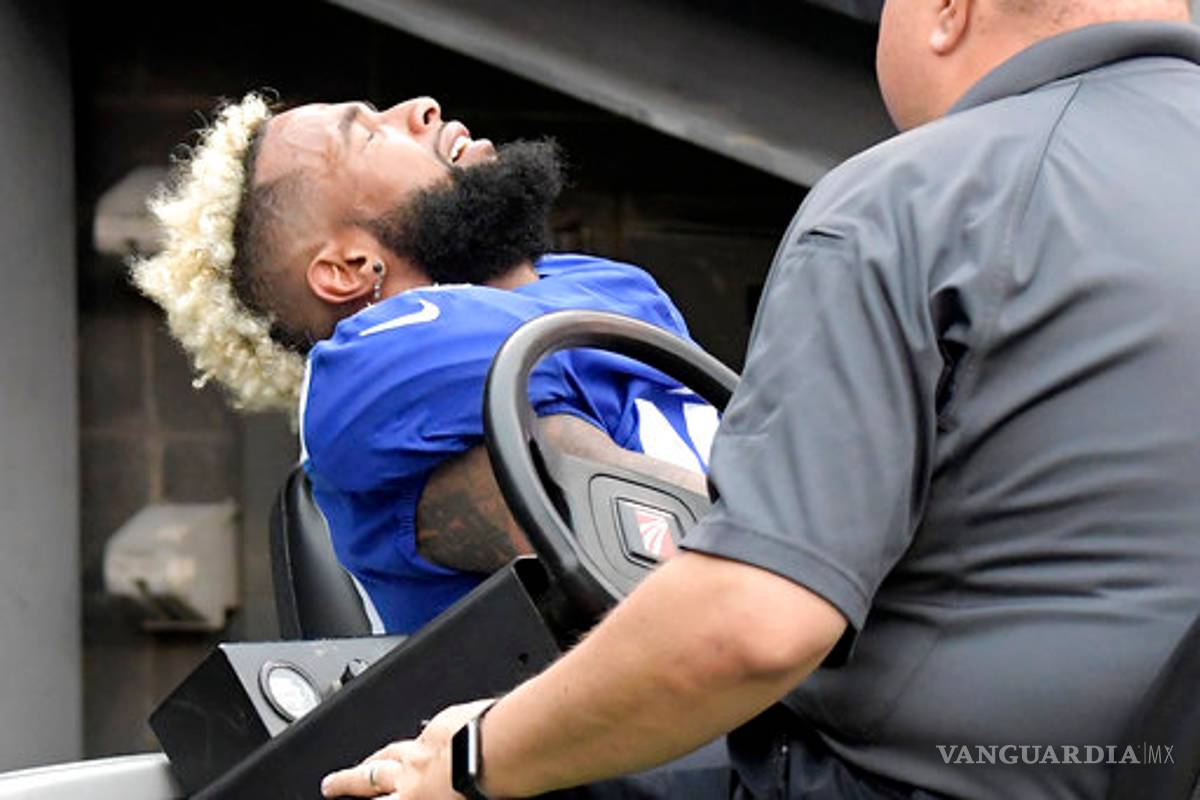 La terrible lesión de Odell Beckham