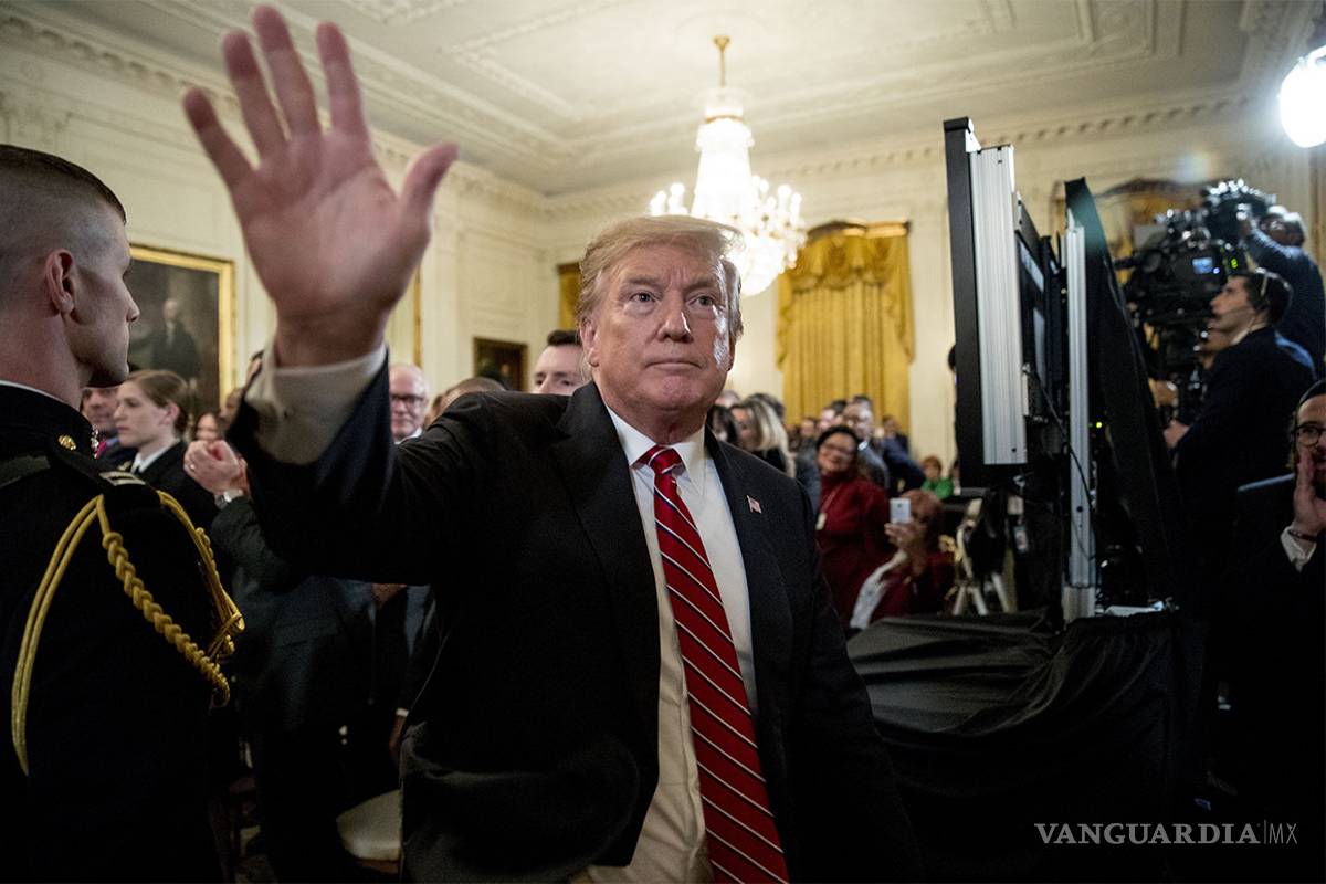 Trump pide acción al Congreso para evitar cierre de frontera