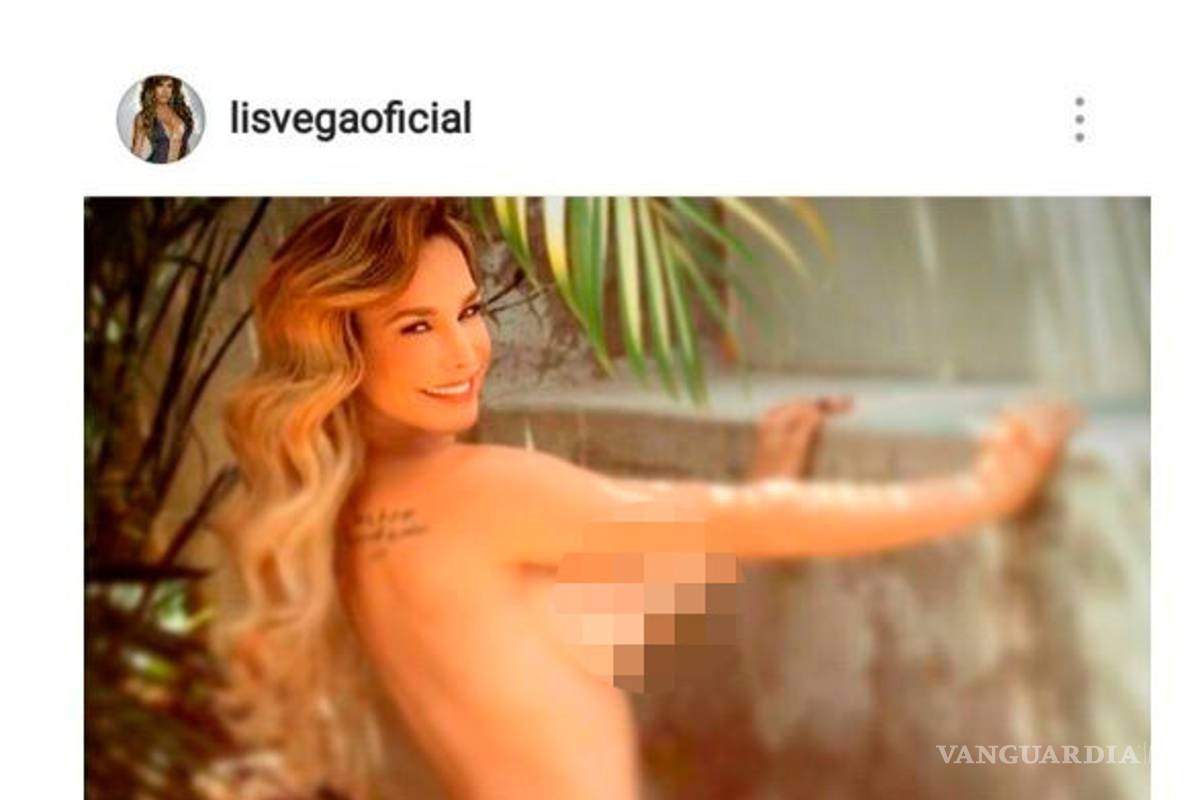 Lis Vega sube foto desnuda a Instagram, la borra pero sus fans la comparten