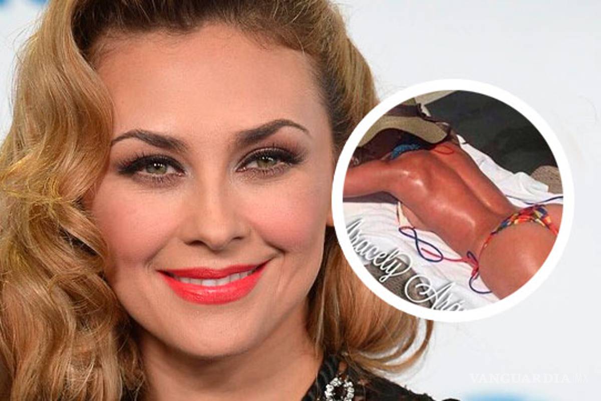 Aracely Arámbula luce su bronceado y sexy cuerpo en bikini