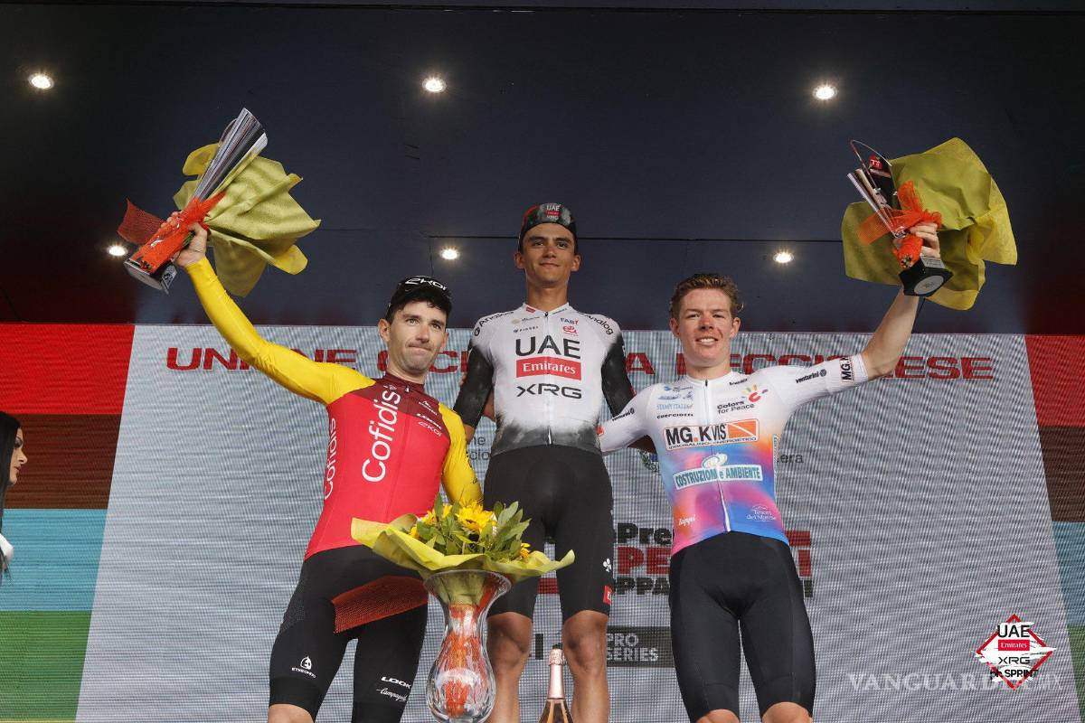 ¡Mexicano imparable! Isaac del Toro conquista la Coppa Sabatini y alcanza su victoria 15 en 2025