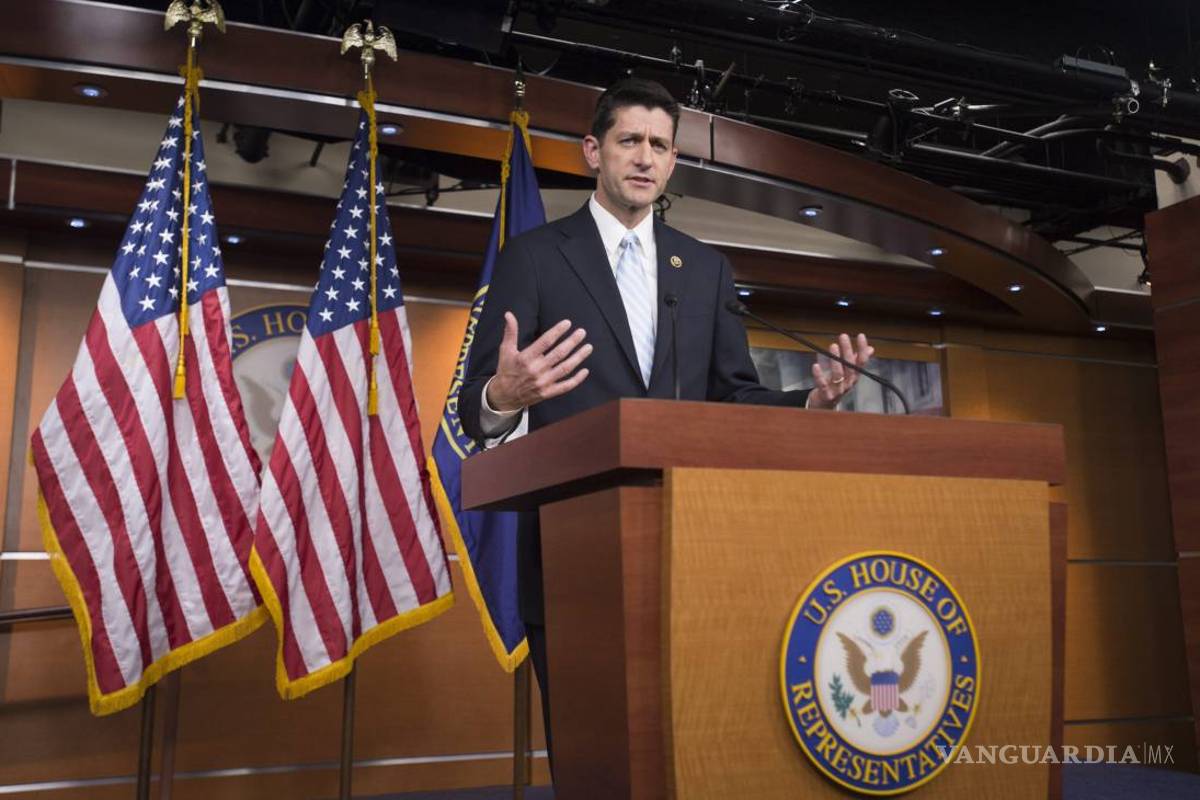 Paul Ryan anuncia su candidatura para presidir la Cámara baja de EU