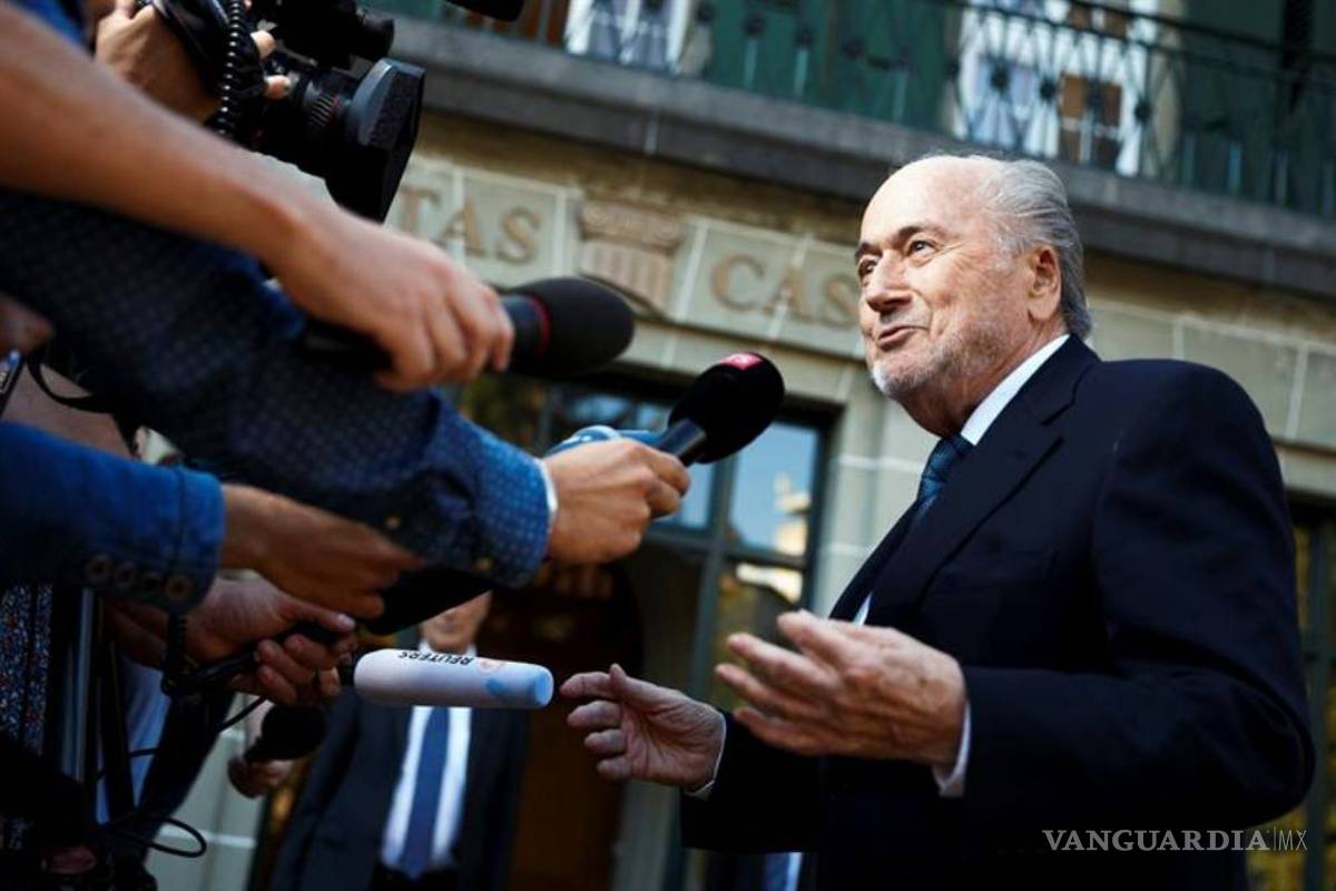 Aceptará la decisión de la CAS: Blatter