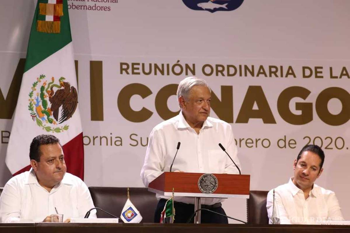 En reunión con gobernadores no habrá ‘encontronazo’, adelanta AMLO