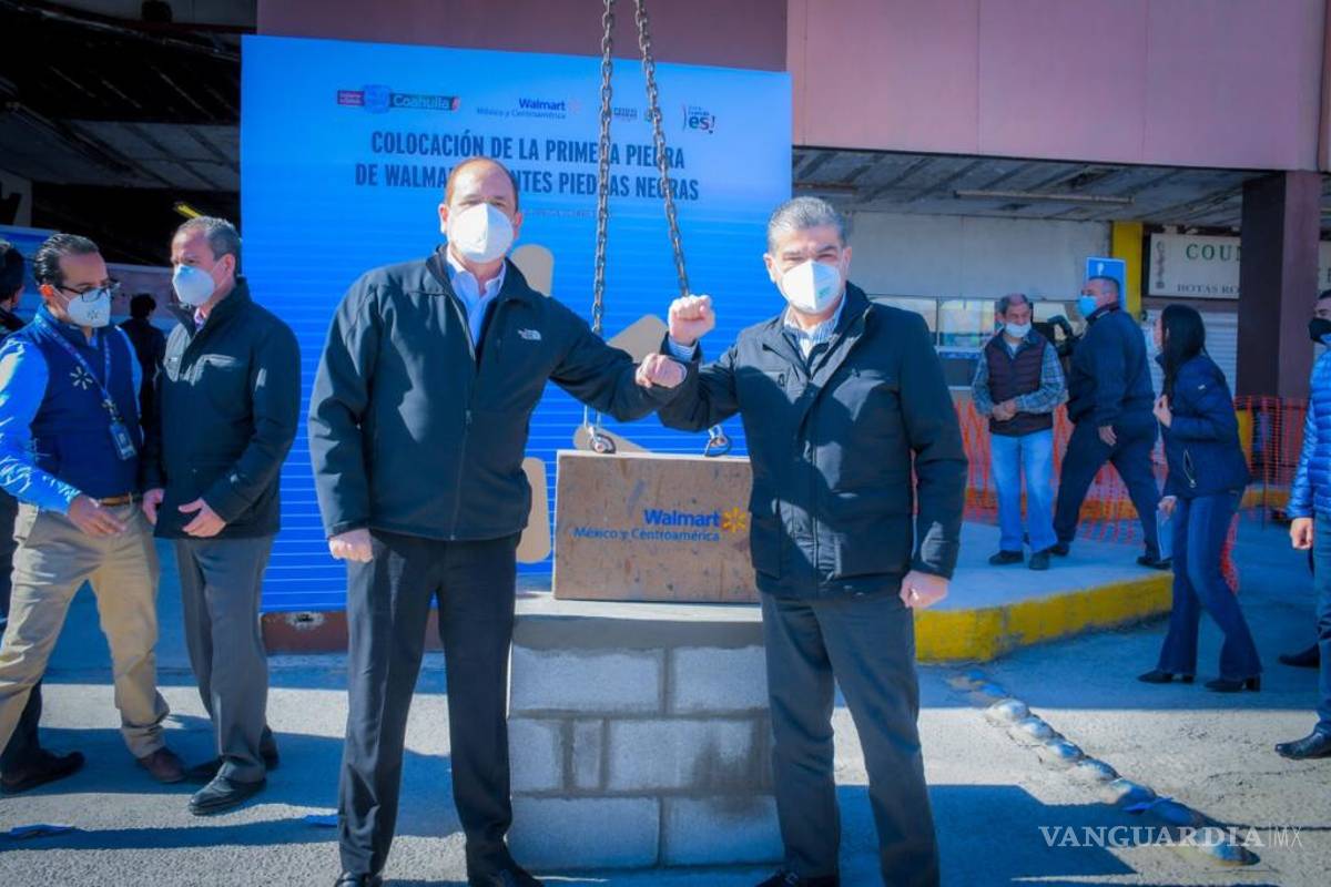 A pesar de la pandemia, invierten 200 mdp en construcción de tienda Wal-Mart en Piedras Negras