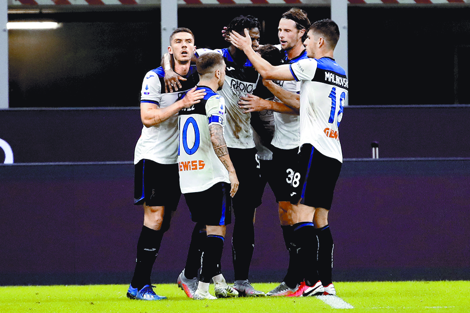 Atalanta no puede con el Milán