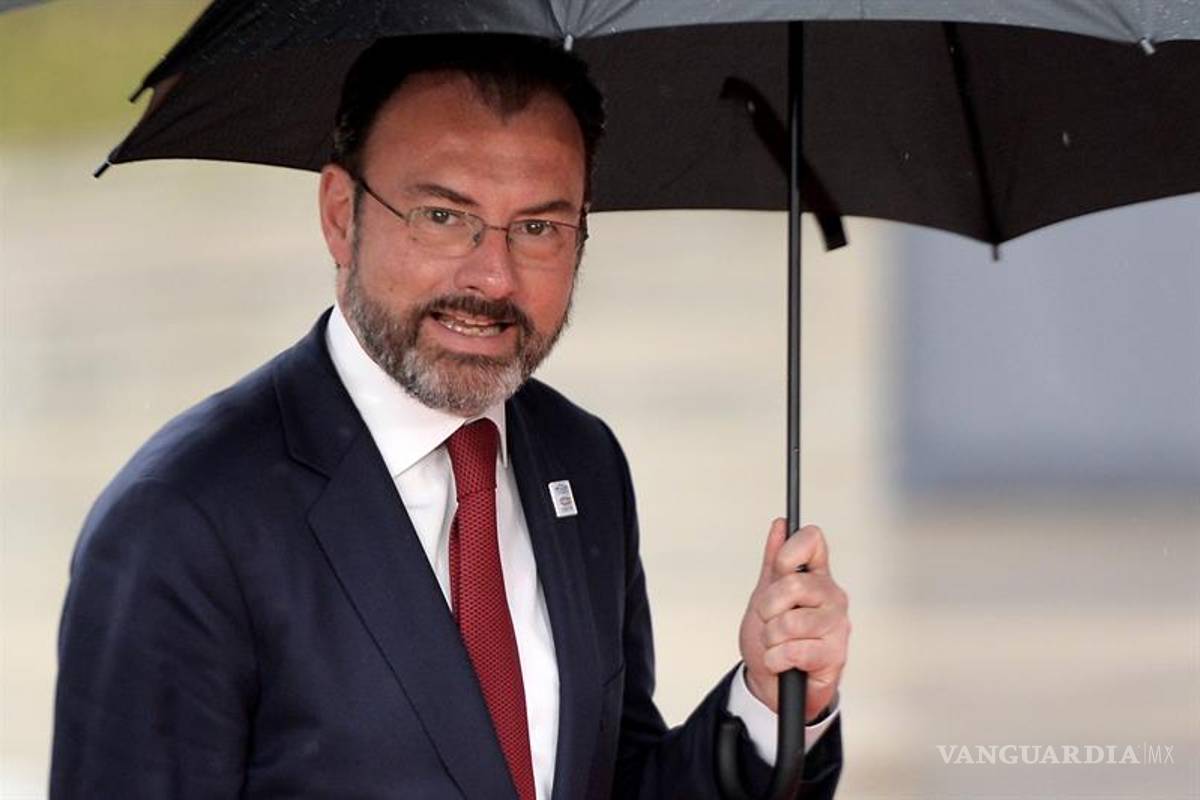 Insiste Videgaray en que México no contribuirá a la financiación del muro