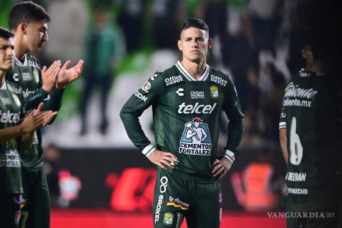 James Rodríguez se va del León tras la eliminación en el Apertura 2025; así le fue en la Liga MX
