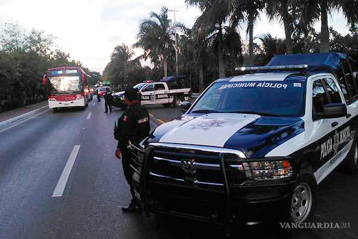 Balacera en Cancún dejó cuatro muertos y cinco detenidos