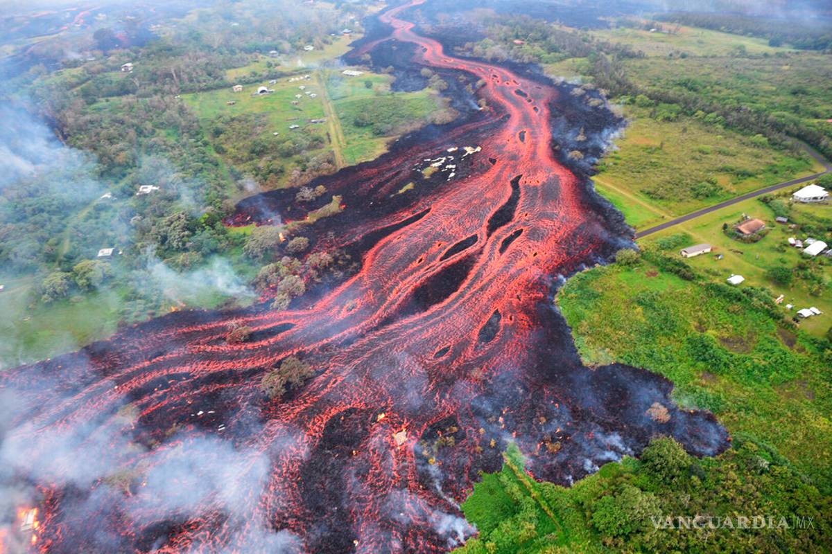 Impresionantes imágenes de la erupción del volcán Kilauea, en Hawái