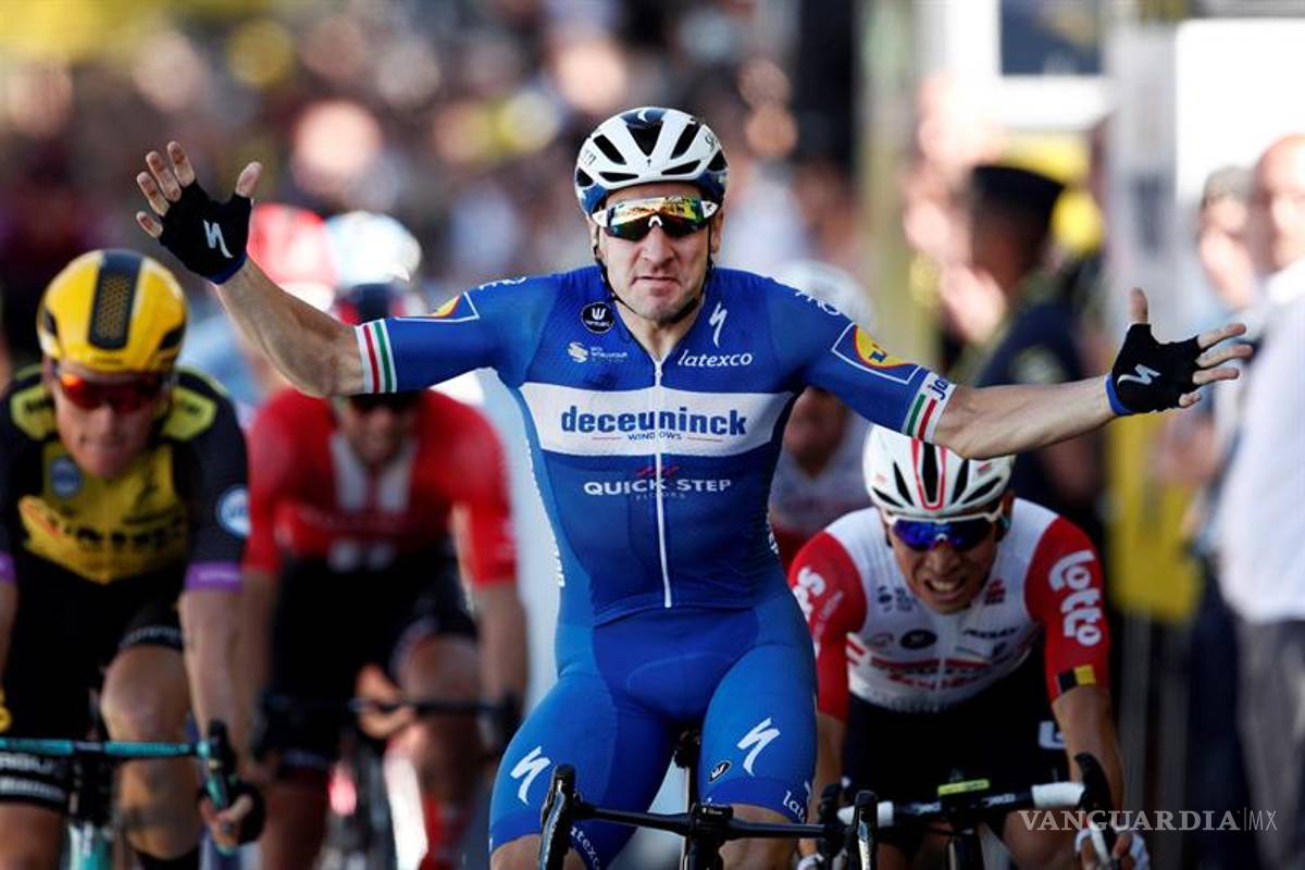 Elia Viviani se lleva la cuarta etapa del Tour de Francia