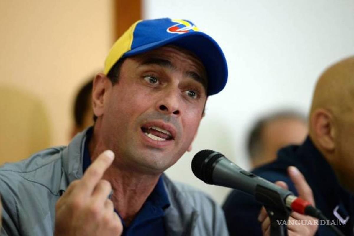 Capriles dice estar &quot;optimista&quot; por un cambio político pese a Constituyente en Venezuela