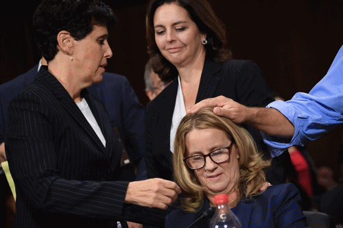 $!Comienza la esperada audiencia de Kavanaugh y su presunta víctima en el Senado de EU