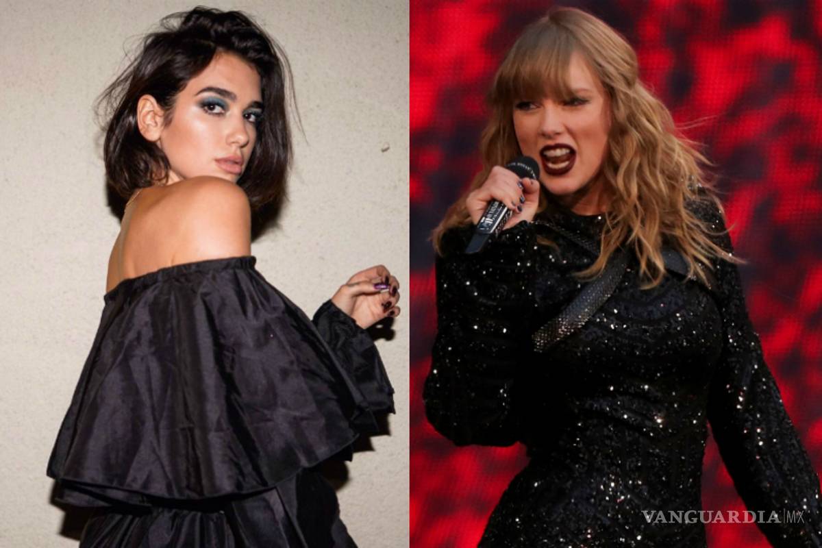Dua Lipa tarda un año en agradecer regalo de Taylor Swift (foto)