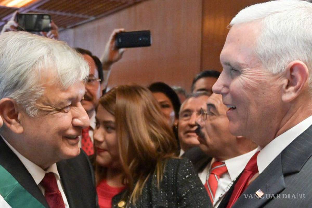 Vicepresidente de EU felicita a López Obrador a nombre de Donald Trump