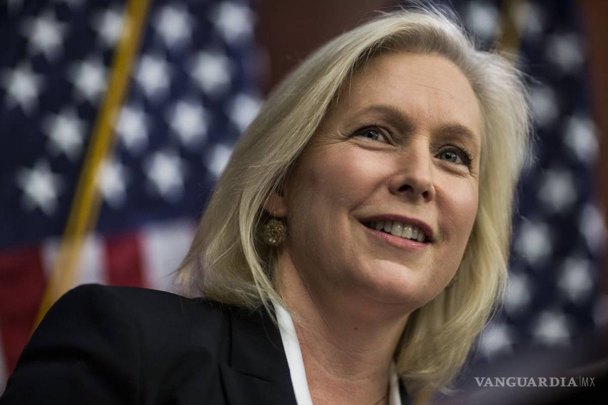 La demócrata Kirsten Gillibrand se apunta para la presidencia de EU, ya le dispara a Trump