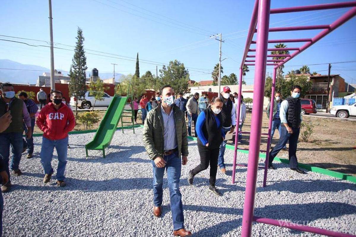 Rehabilitarán en Saltillo más de 700 áreas de esparcimiento familiar