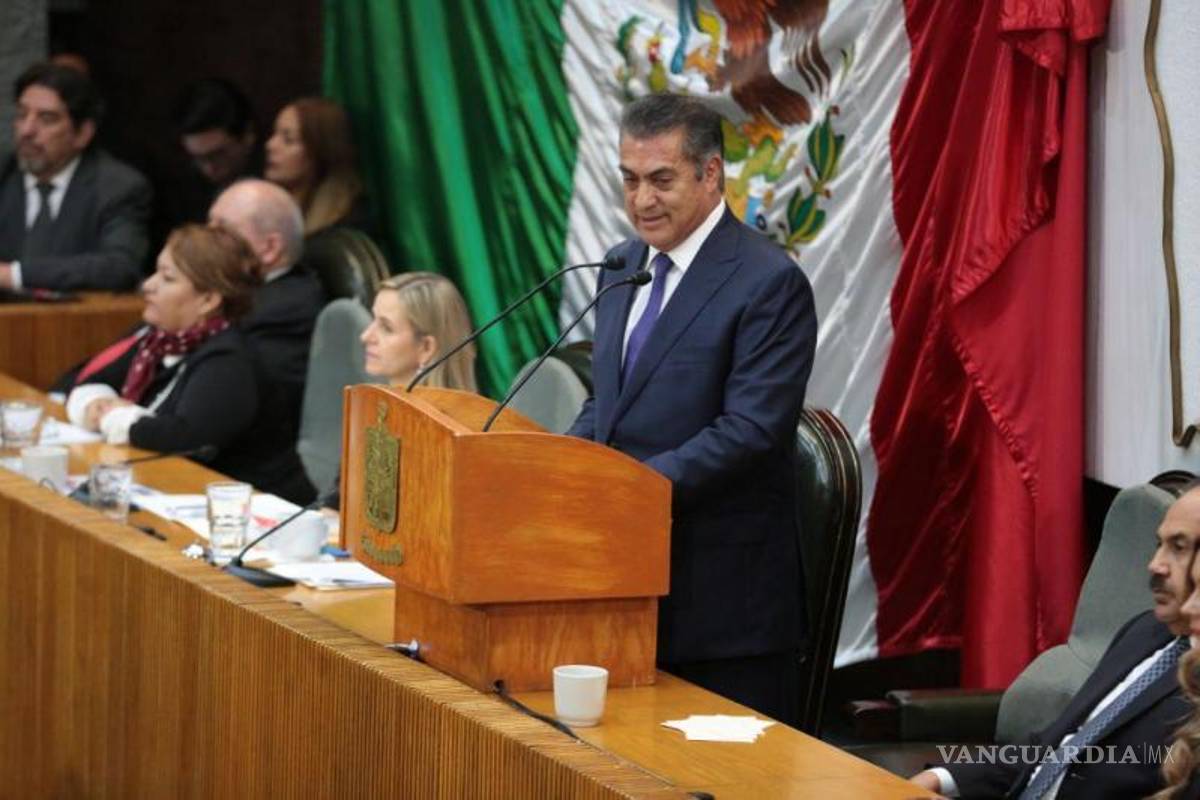 Congreso de Nuevo León advierte al 'Bronco' que aplicará la ley 'caiga quien caiga'