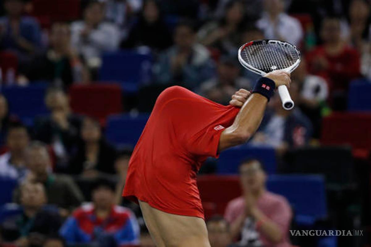 El enojo de 'Nole' tras perder ante Bautista (video)