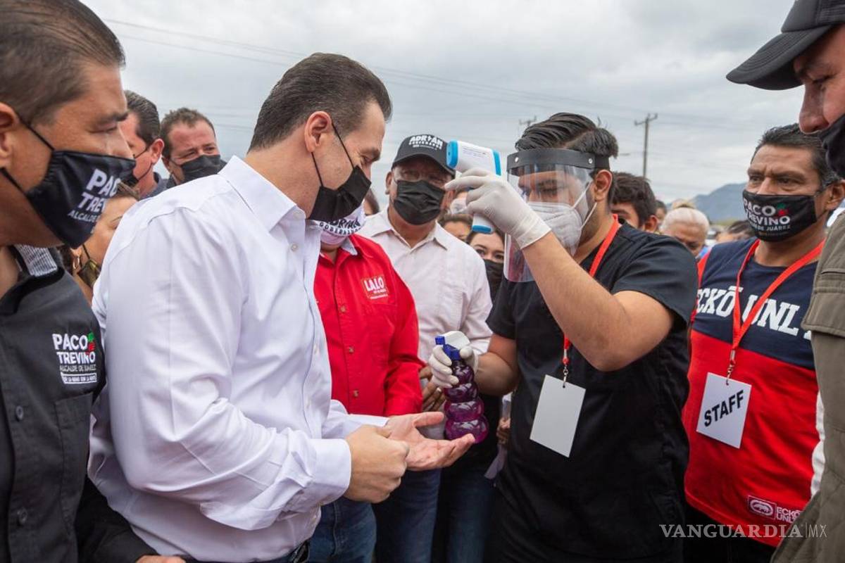 Impondrán multas millonarios a partidos que violen restricciones sanitarias en Nuevo León