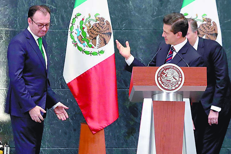 Videgaray: la mano derecha a la que se le terminó la fuerza