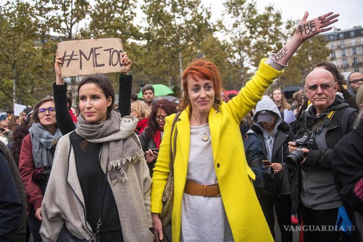 Marchan mujeres en Francia contra el acoso sexual
