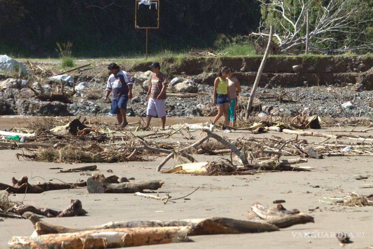 $!‘Patricia’ colapsó la costa de Michoacán; 10 mil hectáreas siniestradas
