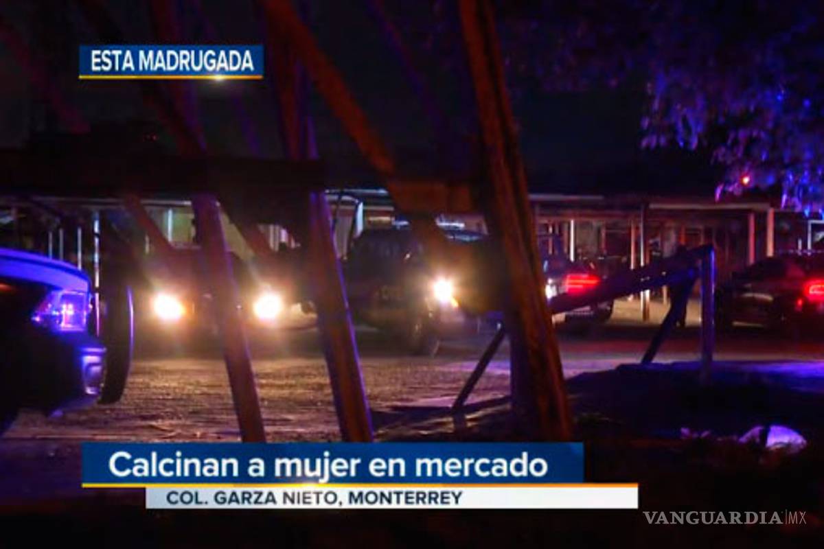 Encuentran a mujer calcinada en mercado campesino de Monterrey