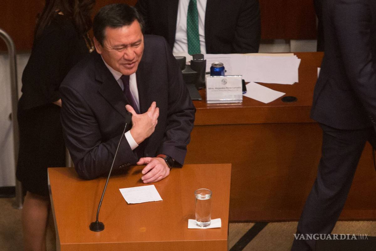 Osorio Chong exhorta al Senado a actualizar modelo de seguridad