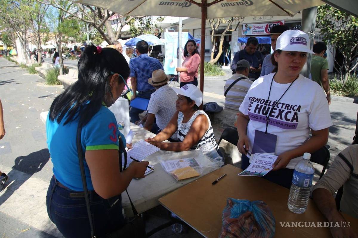 $!Gana el sí en consulta de termoeléctrica, sin la participación de los más afectados