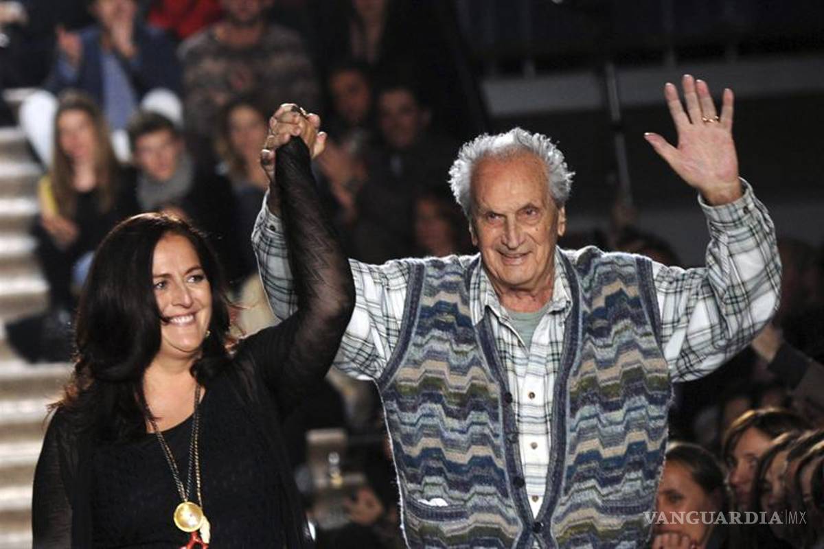 Murió el patriarca de la firma italiana Missoni
