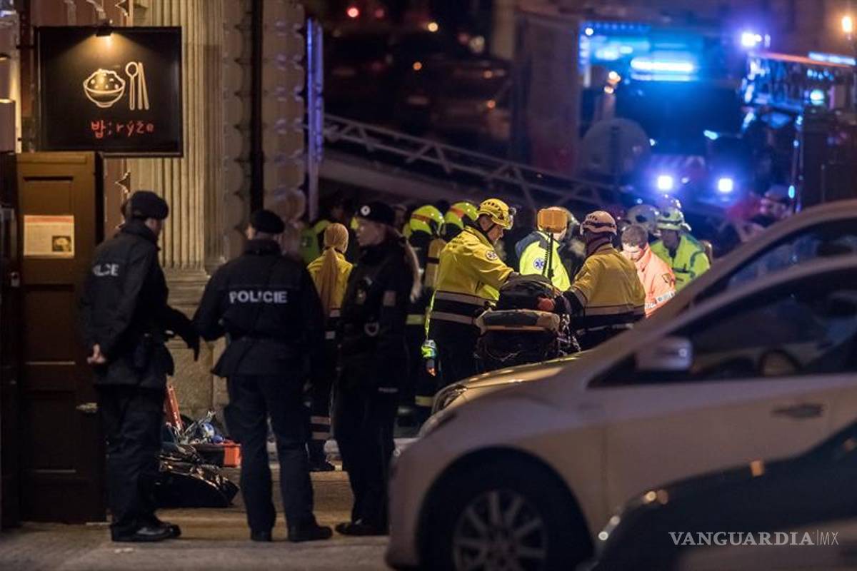 $!Aumentan a 4 los muertos por el incendio de un hotel en el centro de Praga