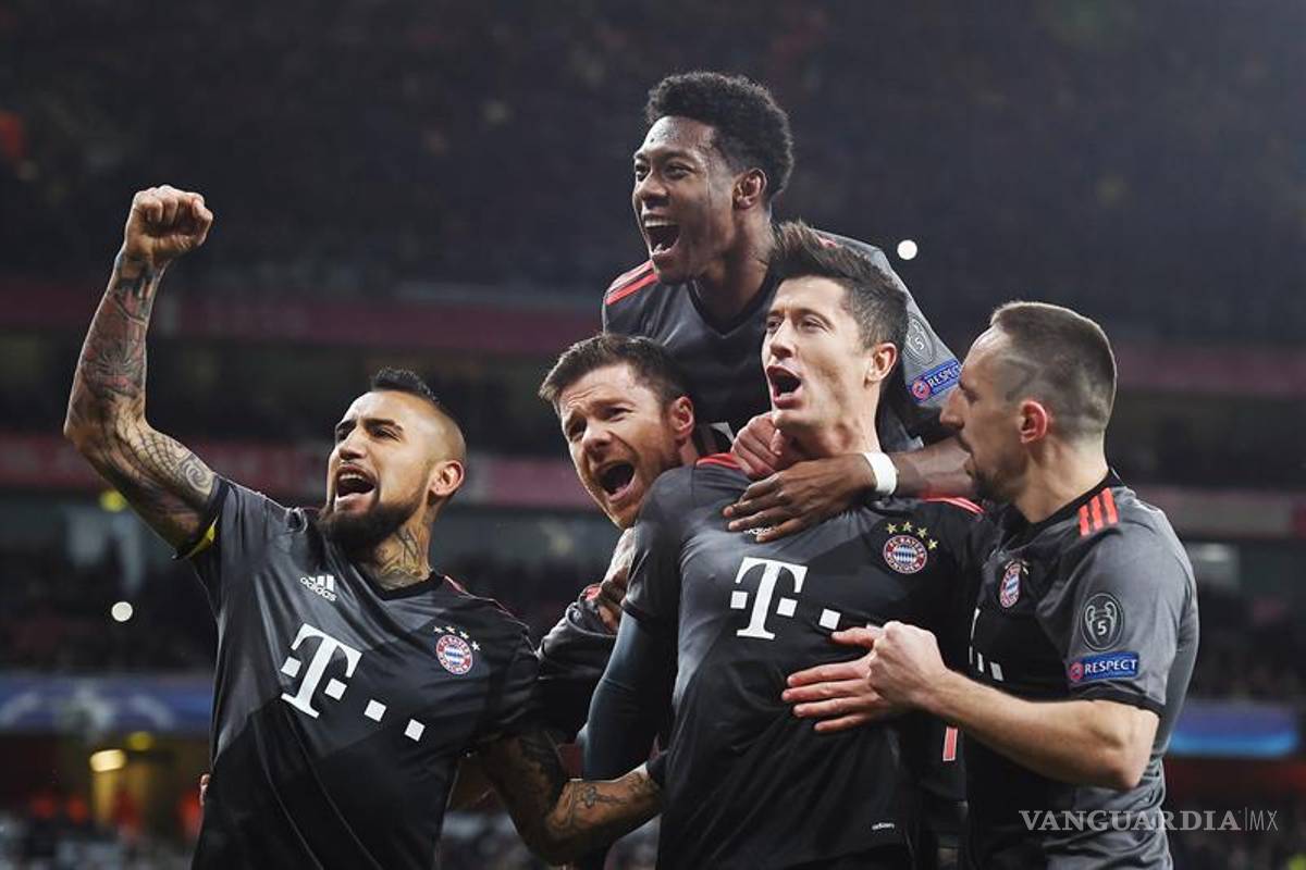 Bayern Munich volvió a humillar al Arsenal