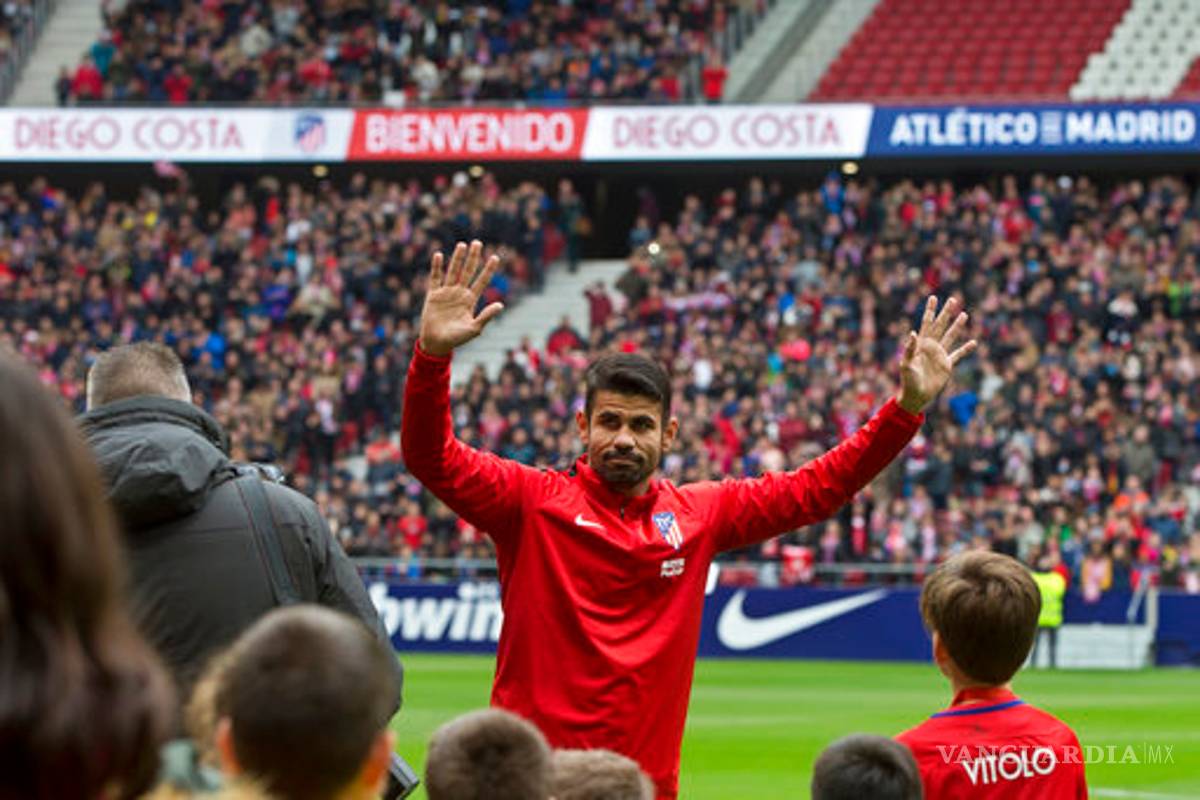Diego Costa, ansioso por jugar de nuevo con Atlético