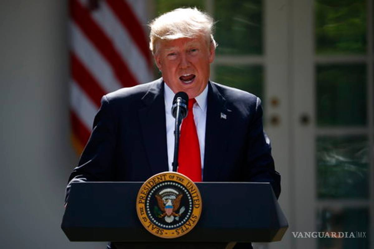 Trump saca a Estados Unidos del Acuerdo de París