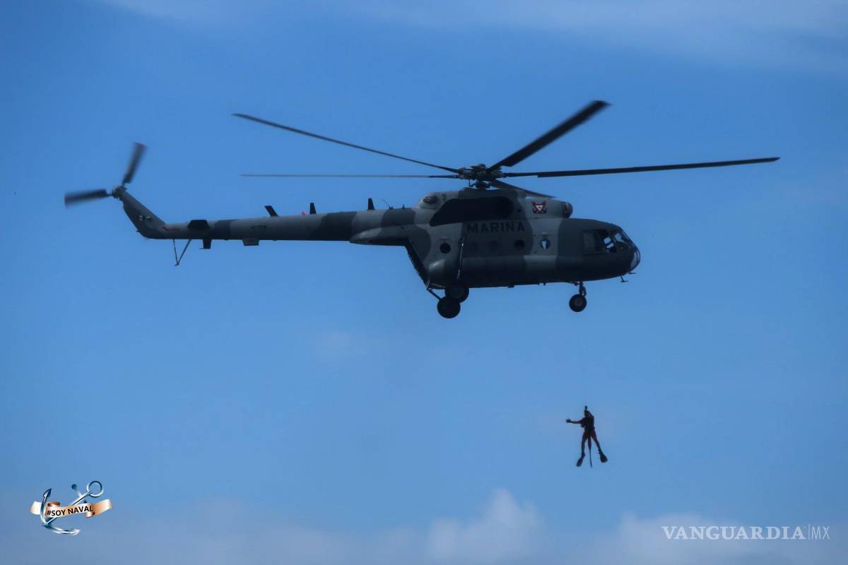 Cayó helicóptero en operativo antidrogas y 2 marinos perdieron la vida, reporta Semar