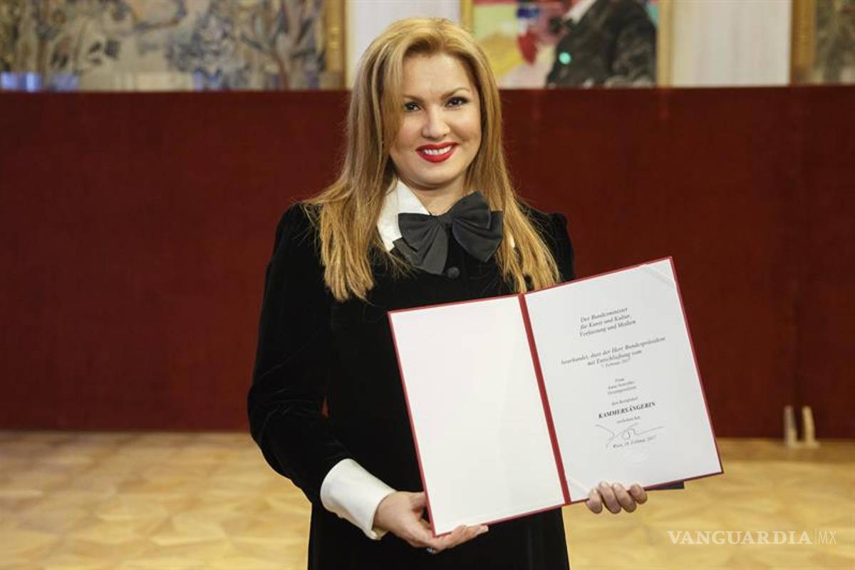 Netrebko recibe en Viena el título de &quot;Cantante de Cámara&quot;