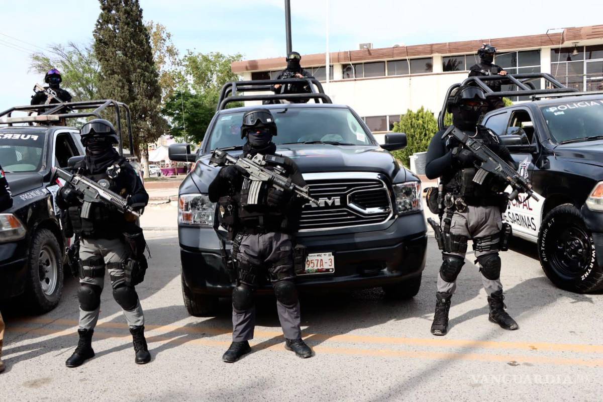 Activan operativo de seguridad en San Juan de Sabinas