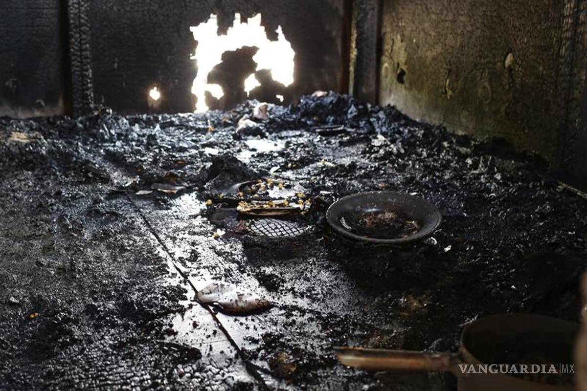 Incendio en centro de refugiados en Francia queda en cenizas