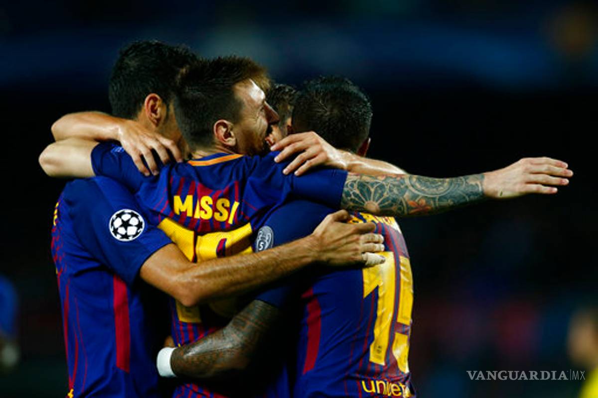 Barcelona derriba al Olympiacos